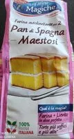 Mängden socker i Pan di Spagna Maestoso