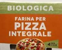 Mängden socker i Farina per pizza integrale