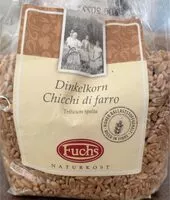 Mängden socker i Dinkelkorn Chicchi di farro