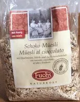 Mängden socker i Müesli al cioccolato