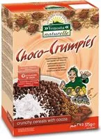 Mängden socker i Cereali choco crumpies