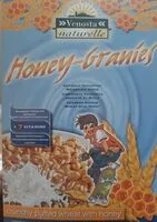 Mängden socker i Honey-granies