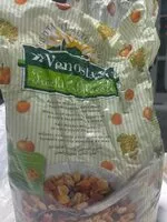 Mängden socker i Muesli alla frutta e miele