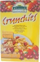 Mängden socker i Crunchies cranberries e mele