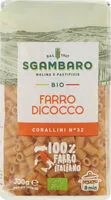 Mängden socker i Farro dicocco corallini n°