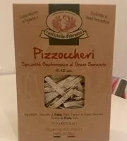 Mängden socker i Pizzocheri specialita gastronomica al grano saraceno