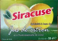 Mängden socker i Jus de citron