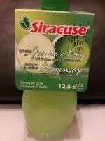 Mängden socker i Jus de citron