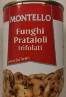 Mängden socker i Funghi prataioli trifolati