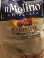 Mängden socker i Farina tipo 0