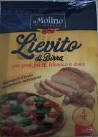 Mängden socker i Lievito di birra