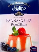 Mängden socker i Preparato per Panna Cotta ai Frutti di Bosco