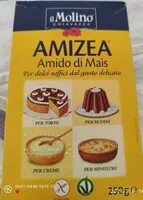 Mängden socker i Amido di mais