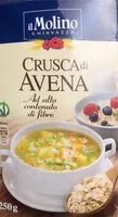 Mängden socker i crusca d’avena