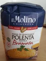 Mängden socker i Farina di granoturco polenta rustica