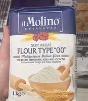 Mängden socker i Flour type 00