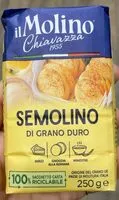 Mängden socker i Semolino