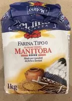 Mängden socker i Farina Tipo 0 di grano tenero manitoba
