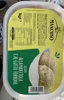 Mängden socker i Gelato