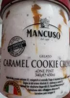 Mängden socker i Gelato caramel cookie crunch