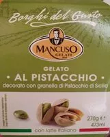 Mängden socker i Gelato pistacchio Mancuso