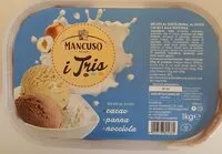 Mängden socker i Gelato i tris