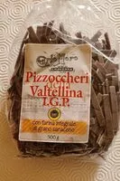 Mängden socker i Pizzoccheri della Valtellina IGP