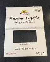 Mängden socker i Pennette con grano saraceno