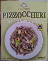 Mängden socker i Pizzoccheri della Valtellina IGP