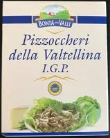 Mängden socker i Pizzoccheri della Valtellina I.G.P.