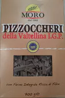 Mängden socker i Pizzoccheri della Valtellina I.G.P.