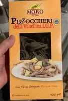 Mängden socker i Pizzoccheri della valtellina I.G.P.