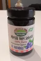 Mängden socker i Mirtilli meri selvatici