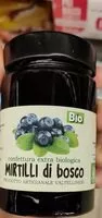 Mängden socker i Confettura extra ai mirtilli di bosco