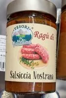 Mängden socker i Ragù di salsiccia nostrana