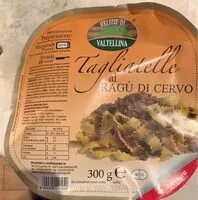 Mängden socker i Tagliatelle al ragu’ di cervo