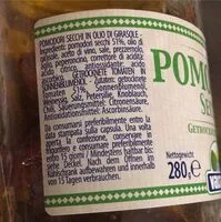 Mängden socker i Pomodori secchi