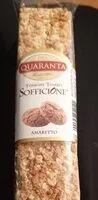 Mängden socker i Torrone tenero amaretto