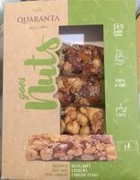 Mängden socker i Goes nuts