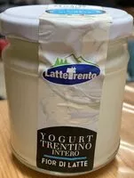 Mängden socker i Yogurt Trentino Interno Fior di latte