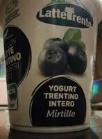 Mängden socker i Yogurt Trentino Mirtillo