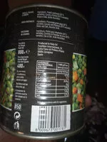 Mängden socker i Macédoine de légumes