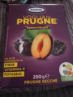 Mängden socker i Prugne denocciolate