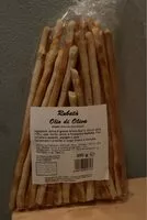 Mängden socker i Grissini Rubatà olio di oliva