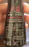 Mängden socker i Cuore di cipolla Spray