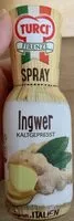 Mängden socker i Ingwer spray