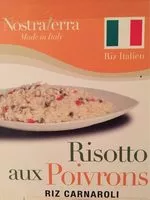 Mängden socker i Risotto aux poivrons