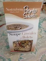 Mängden socker i Soupe cereales et bolets