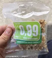 Mängden socker i Noci sgusciate