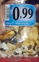 Mängden socker i Misto esotico
